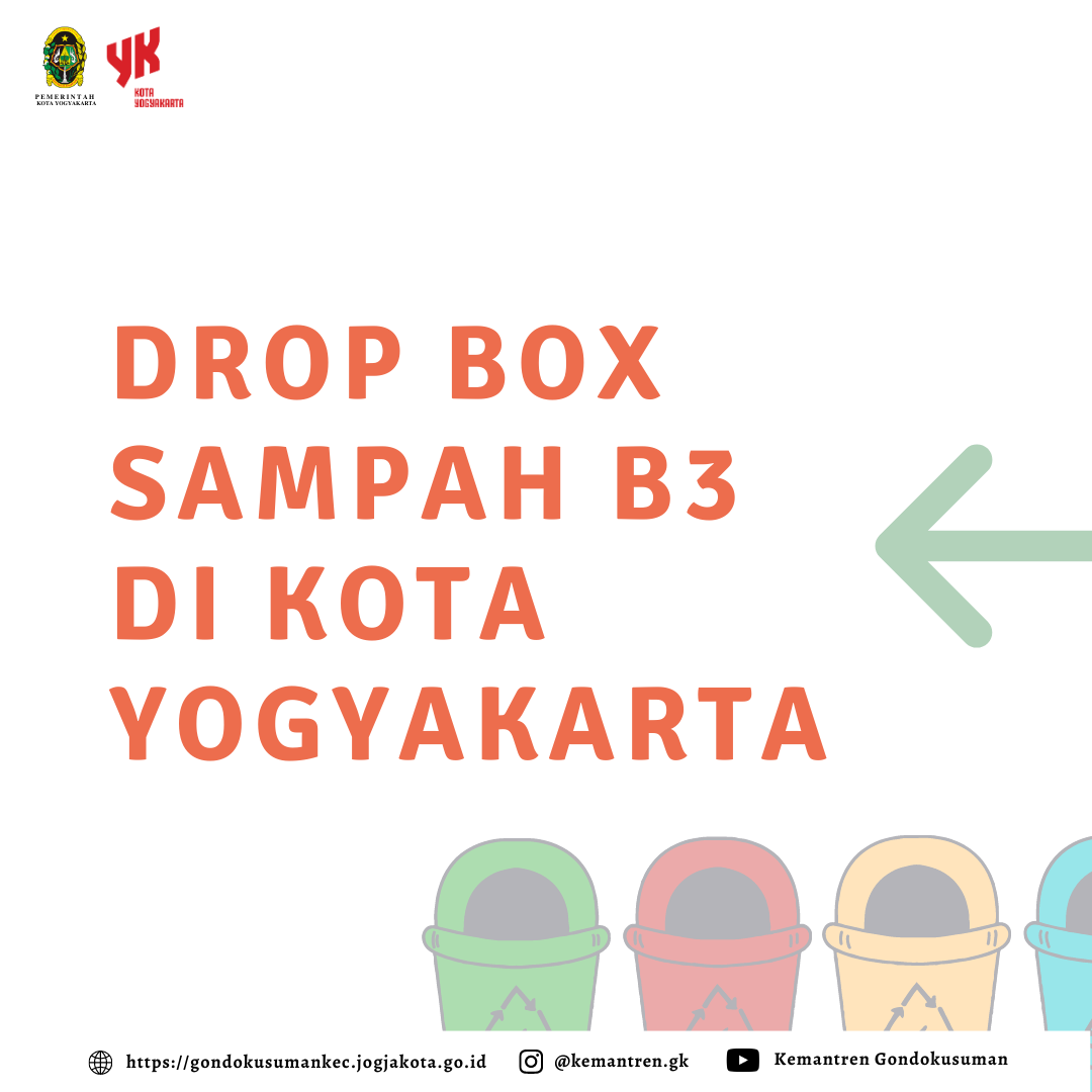 DROP BOX SAMPAH B3 DI KOTA YOGYAKARTA