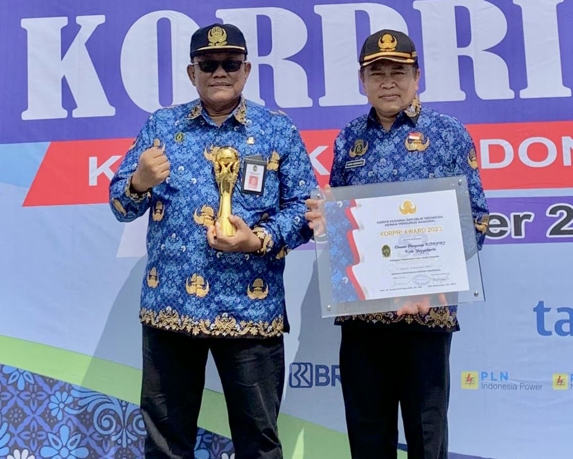 KORPRI Kota Yogya Raih Penghargaan Kepengurusan Terbaik se-Indonesia